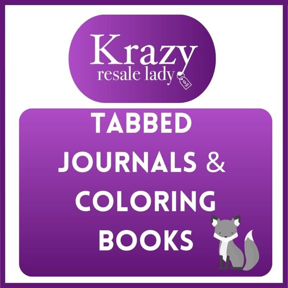 Tabbed Journals, Coloring Books, Calendars for Live Shows - Picture 1 of 1